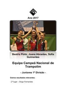 CampeaoNacional 2017 TRI1ªdiv EQUIPA junFpeq